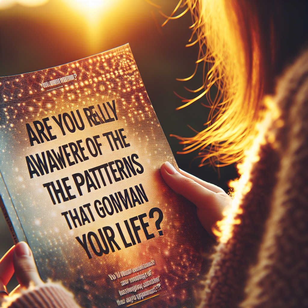 L&rsquo;importance de la prise de conscience dans nos vies